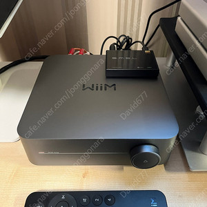 웜앰프 wiim amp, 엘락 ELAC Debut 3.0 DB53 스피커 1조, 스탠드, SMSL PO100 PRO