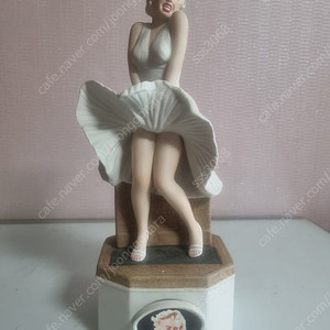 마릴린먼로 버번 도자기 빈병 1992년
