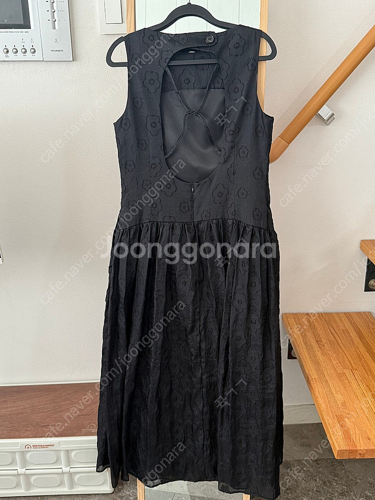 마조네 원피스 back hole dress s--4