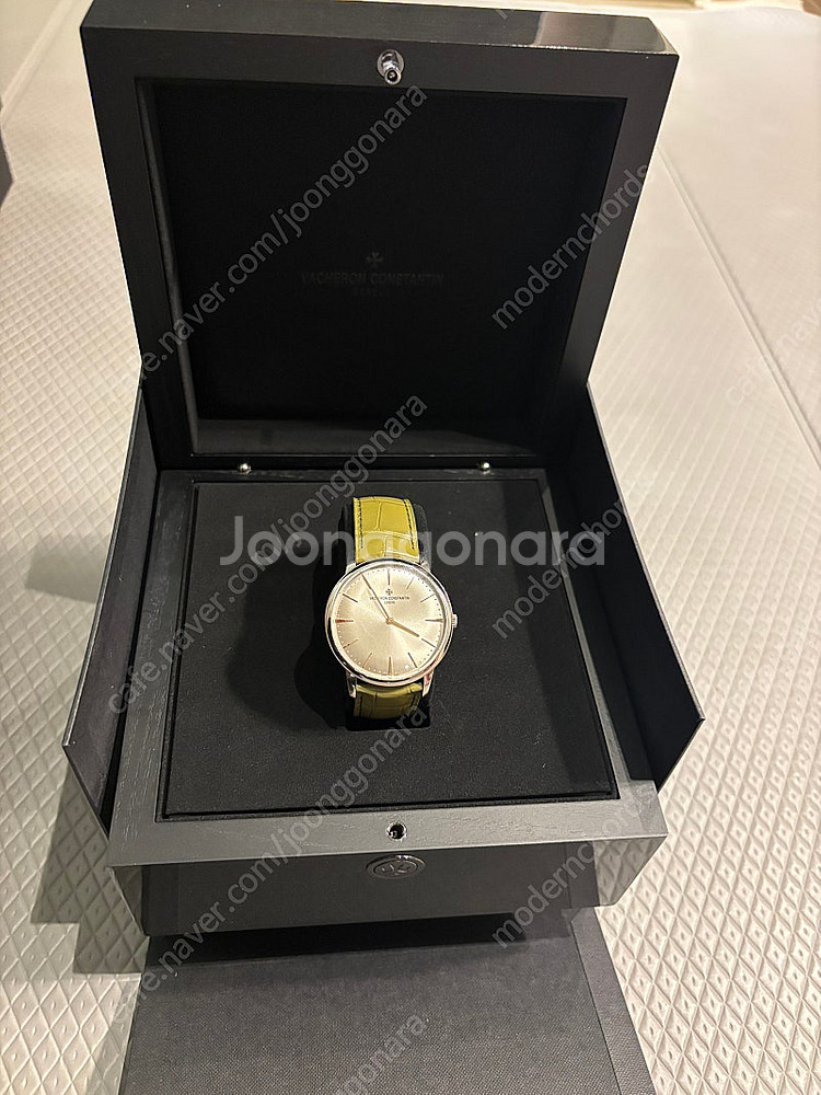 바쉐론콘스탄틴 패트리모니 신형 39mm 화이트골드--2