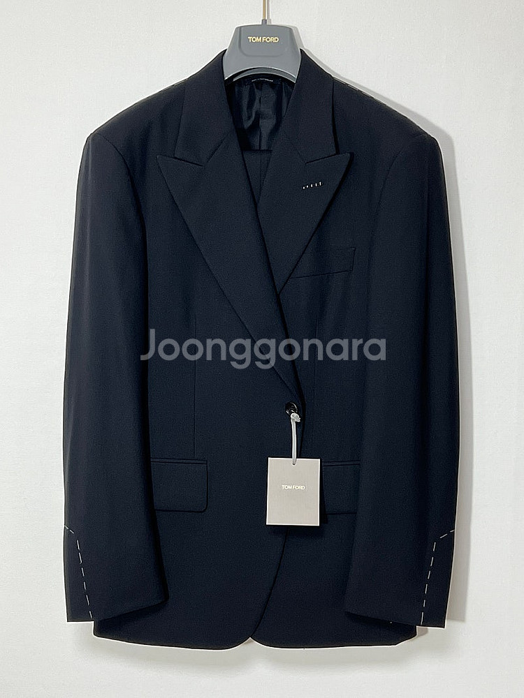톰포드 쿠퍼 블랙 울 수트 52C 새상품--0