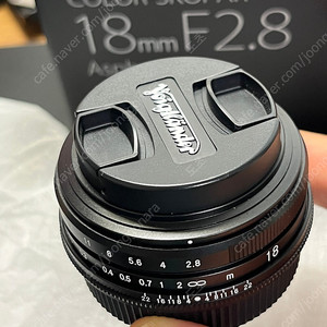 보이그랜더 컬러스코파 18mm X-Mount 렌즈