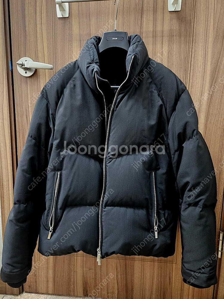 23fw 질스튜어트뉴욕 manteco 구스다운 블랙 1...--4