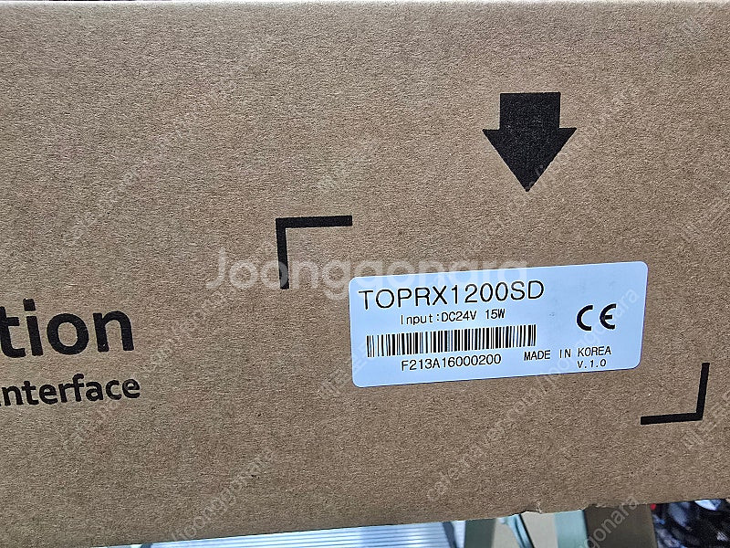 M2I터치 TOPRX1200SD 미사용품 1대 팔아요--1