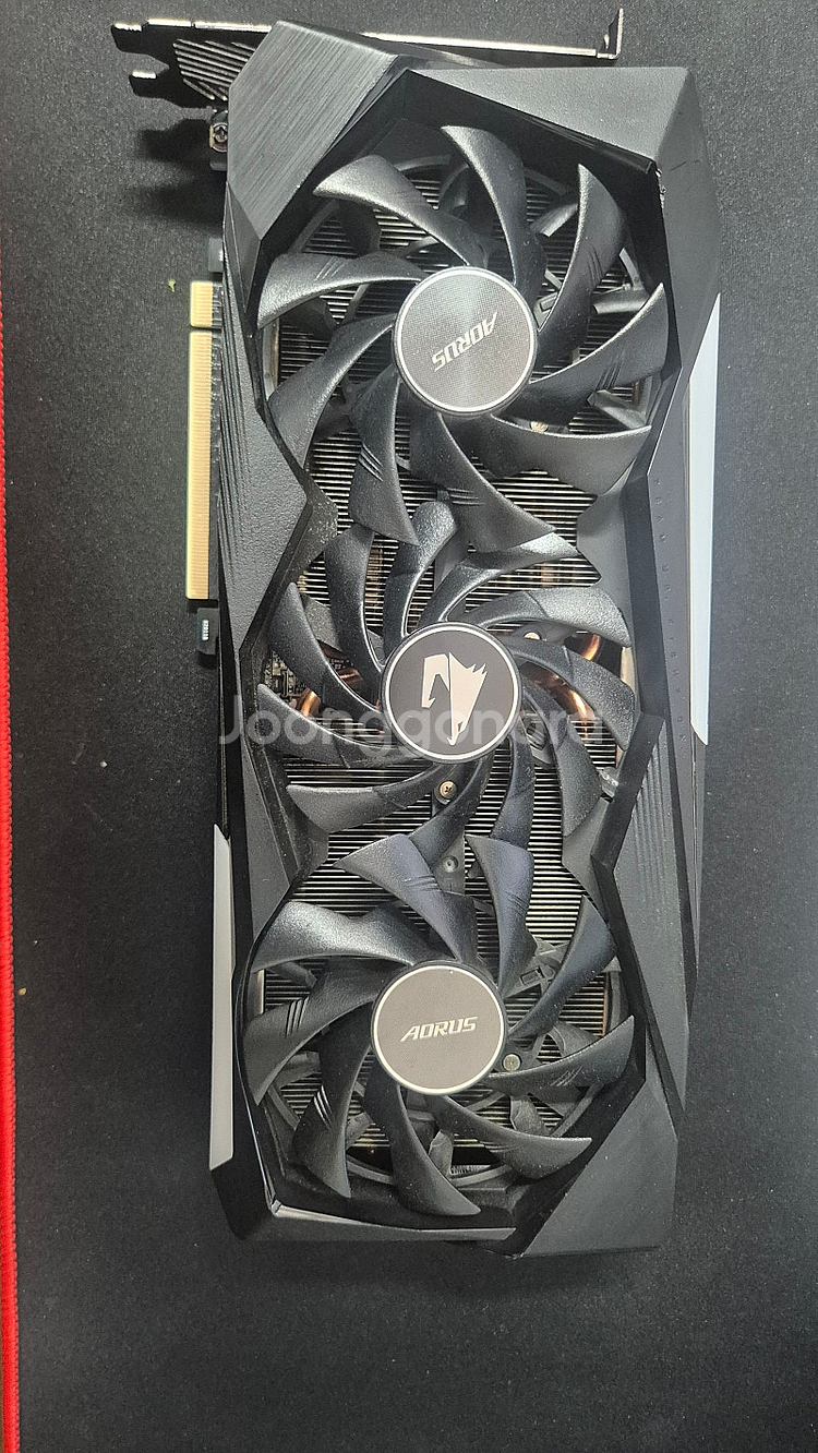 기가바이트 RTX3060ti 어로스 3팬 중고 그래픽카...--0