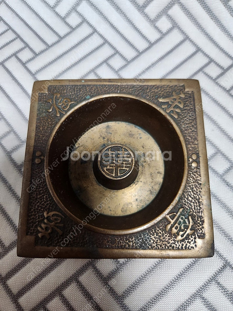 골동품 향로 재떨이--0