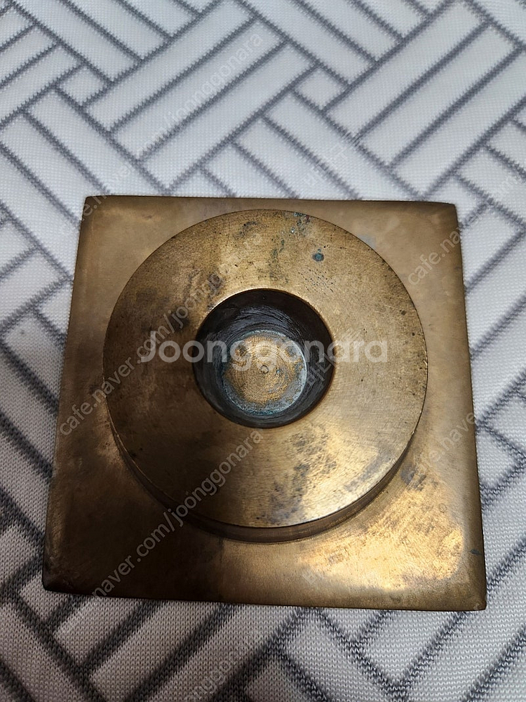 골동품 향로 재떨이--1