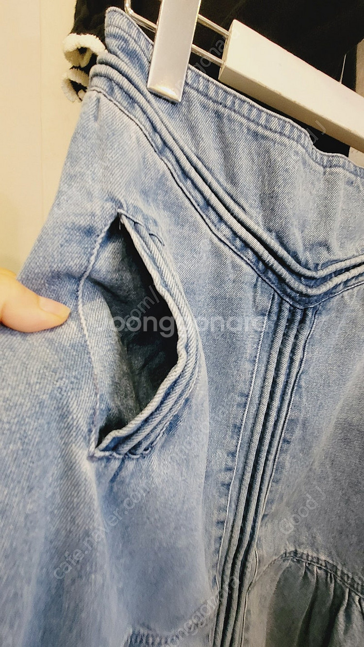 비이커 자수 카라 퍼프가디건. 편집샾 수입 핀턱 롱 데...--8
