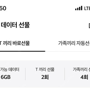 sk 데이터 2기가