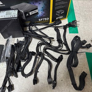 파워 sf750 구교복 + 커세어 12핀 케이블