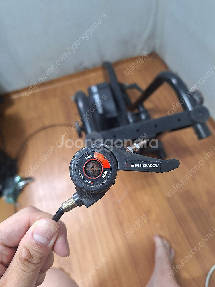 D2R Shadow 자전거 트레이너 롤러 고정 댄싱 로...--0