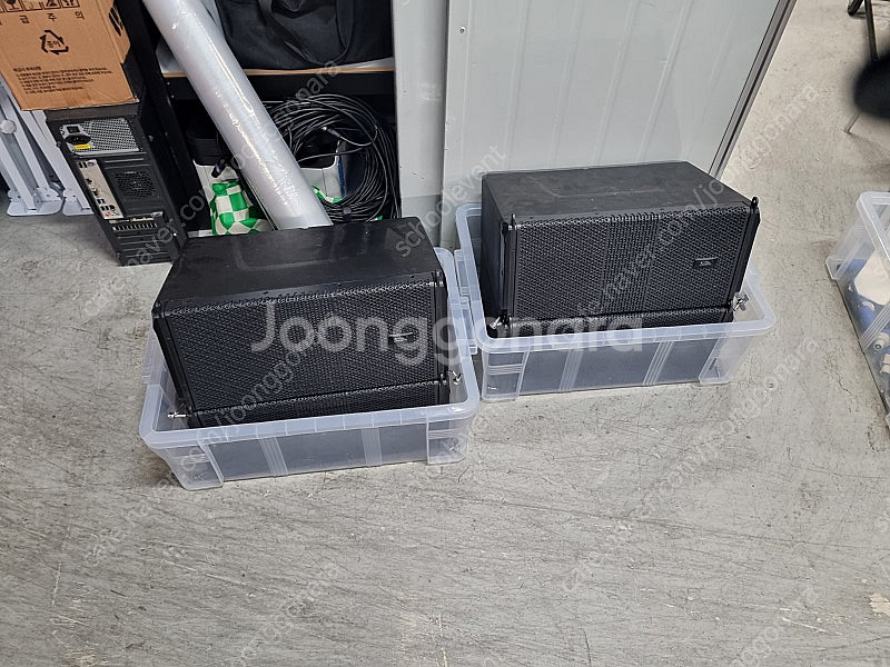사운드킹 어레이 스피커 gl206a 세트 판매합니다--1