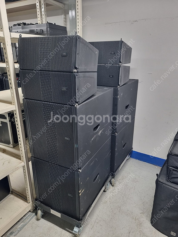 사운드킹 어레이 스피커 gl206a 세트 판매합니다--2