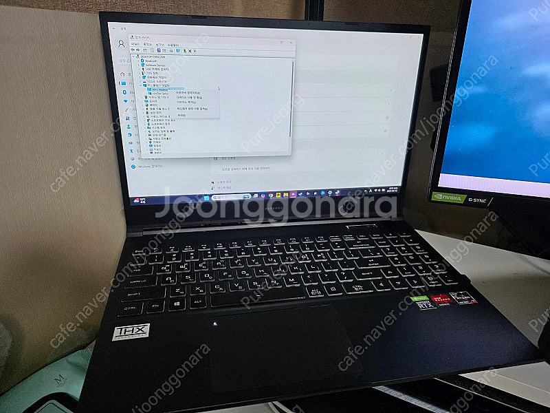 한성 3060, 4800h, 16gb 16인치 노트북--3