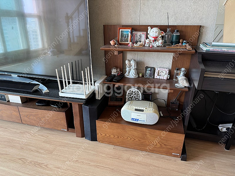 에몬스 오닉스 화산석 TV 거실장--4