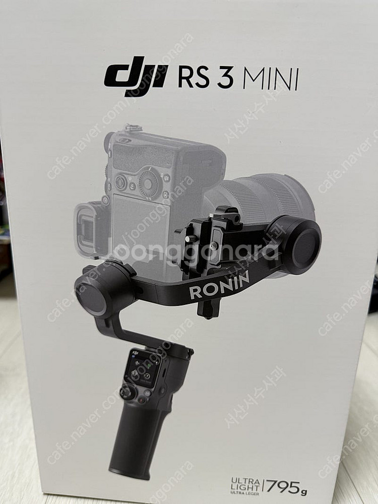 DJI RS3 로닌 mini 짐벌 미개봉--0