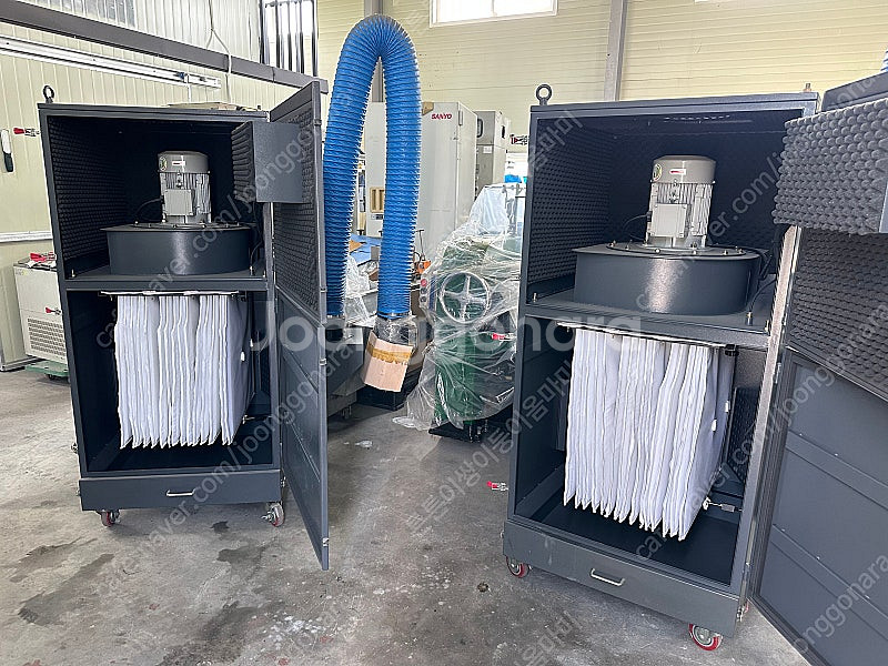 백필터집진기 분진집진기 60루베 5마력--0