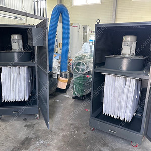 백필터집진기 분진집진기 60루베 5마력