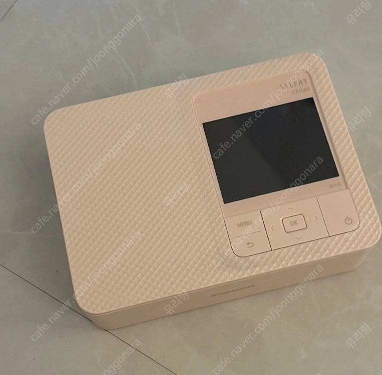 캐논 셀피 CP1500 핑크 포토프린터 이미지