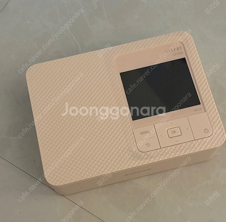캐논 셀피 CP1500 핑크 포토프린터 - 안심되는 중고거래
