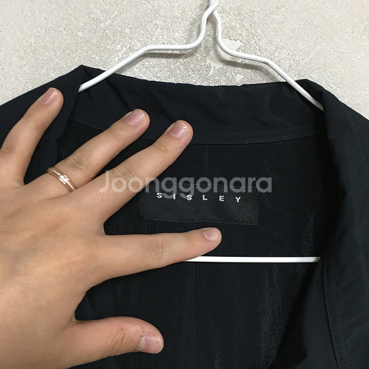 SISLEY 시슬리 스트링 롱 사파리 자켓 95 / 랑방 마인 오브제 타임 럭키슈에뜨 산드로 마쥬 오르 시에 시스템--3
