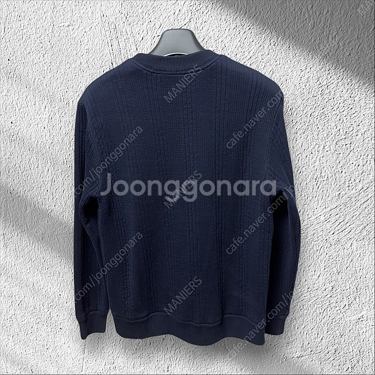 [M] 백화점판 루이비통 로고 맨투맨--1