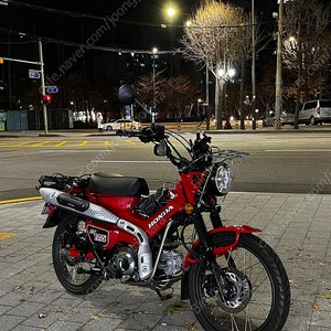 혼다 헌터커브 23년식 레드