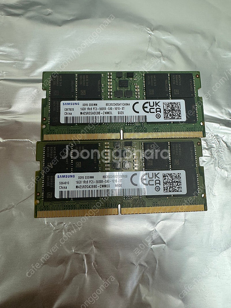 삼성 노트북용 DDR5-5600 16GB 2개 (총 3...--0