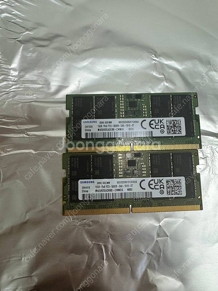 삼성 노트북용 DDR5-5600 16GB 2개 (총 3...--1