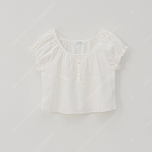 타낫 T/T Plain blouse (white)