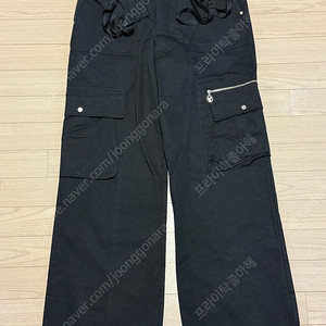 YUSE (유즈) 블랙 카고 와이드 팬츠 M사이즈