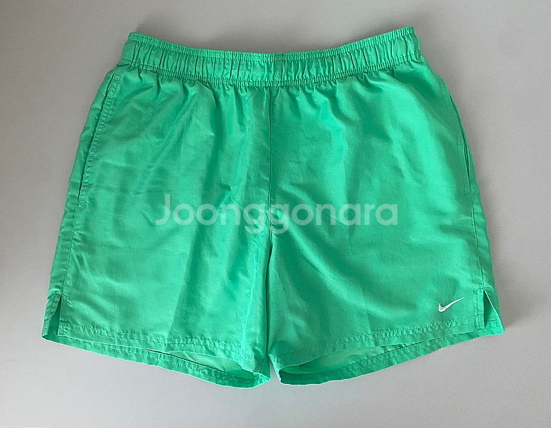(정품)나이키 스몰로고 스윔팬츠 M--0