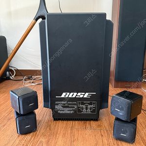 보스 501z (우퍼1. 큐브스피커2) 팝니다