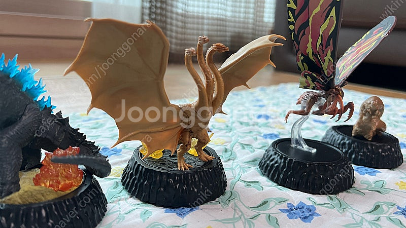 고질라 킹 오브 몬스터 HG 가샤폰 세트--4