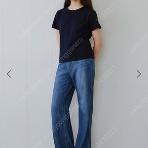 베뉴엣 윈드데님 다크블루 스몰 사이즈 숏 기장 새제품 판매 Wind Denim_Dark Blue
