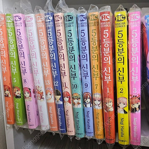 만화책 5등분의신부 전권 + 한정판