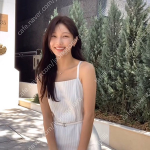 시에 sie 리사 벨티드 리넨 드레스 미개봉 새상품