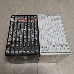 (가격인하)에스카플로네 + 에반게리온 dvd 세트 판매