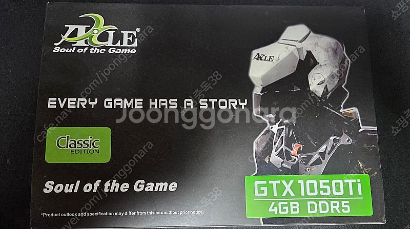 지포스 엑슬 axle gtx 1050ti 4gb 무전원...--3