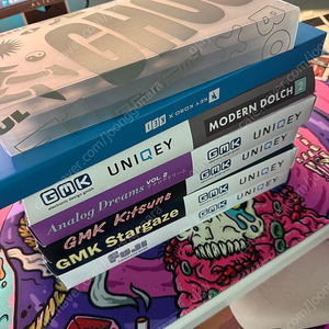 GMK, KKB, DMK 키캡 일괄