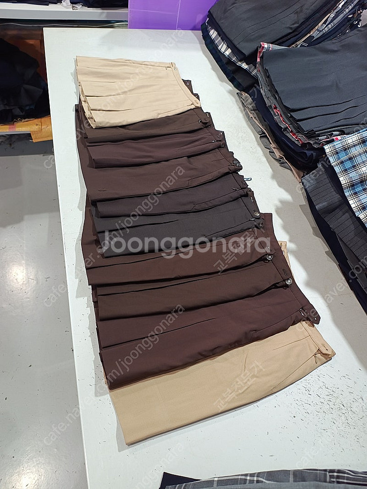 중고 교복치마 사이즈68 10장 택포34000--0