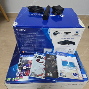 플스4프로 7218B 블랙, PSVR 2번 세트 판매합니다.