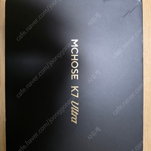 Mchose k7 ultra 화이트 팝니다.