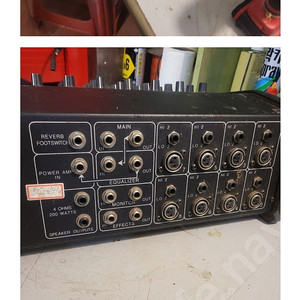외관B급 미국 선 SR-8200 200 와트 8채널 믹서/주의 사항