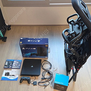 플스4pro, g29레이싱휠+플레이시트