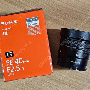 소니정품 sel40f25g sel40f25 40mm f2.5 소니 40g 박스풀셋 판매