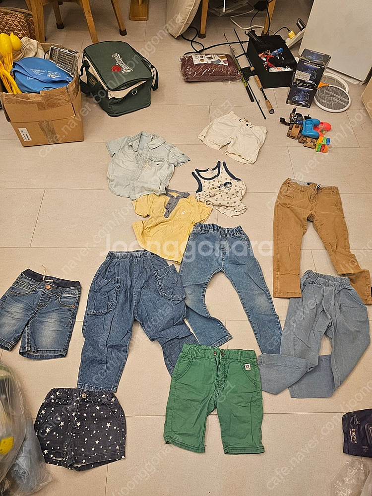 남자 아이 옷 10벌 청바지 티 나시 남방 110~13...--0