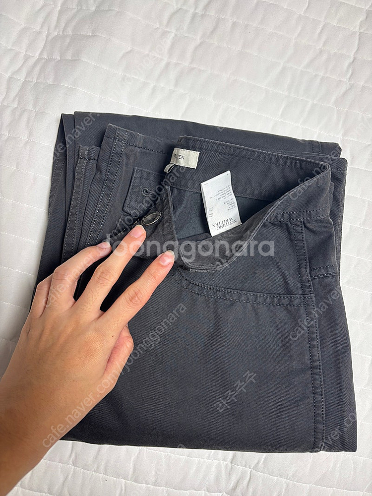 낫띵리튼 Eden washing pants (Charc...--5