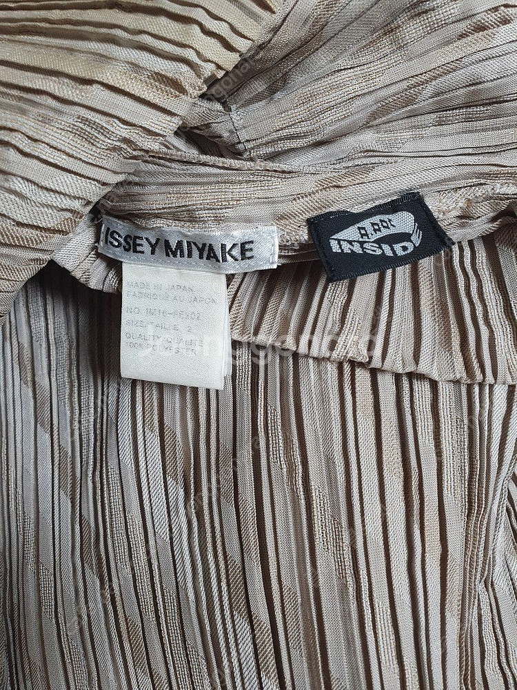 이세이미야케 ISSEY MIYAKE 플리츠 스트라이프 ...--8