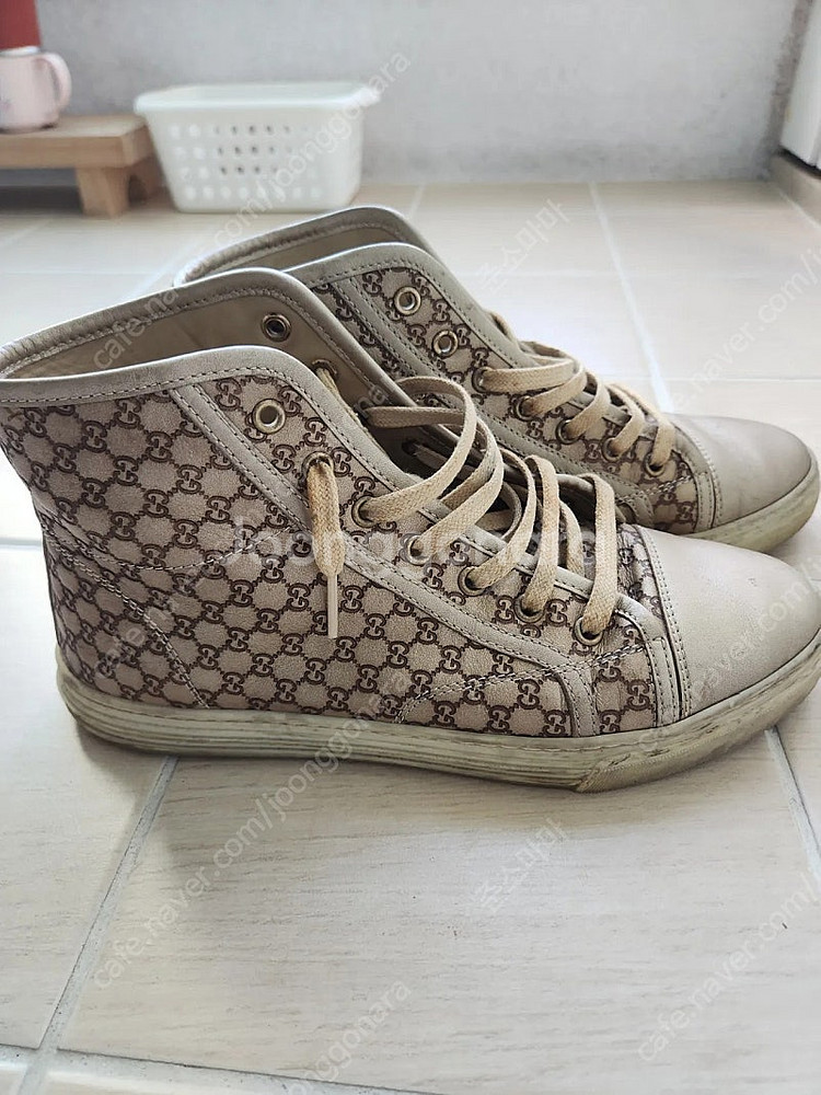 구찌 하이탑 스니커즈--1